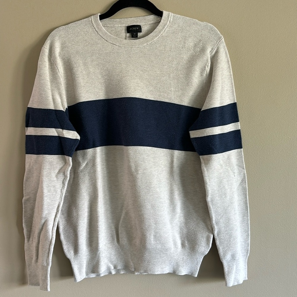 J.CREW MEN’S CREW NECK SWEATER Size M